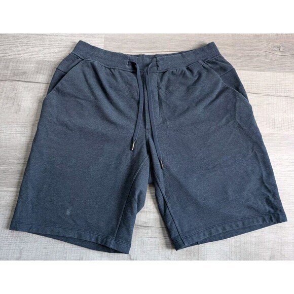 lululemon athletica Other - Lululemon City Sweat Shorts Men's Sz L Heathered True Navy 9" Inseam M7A74S